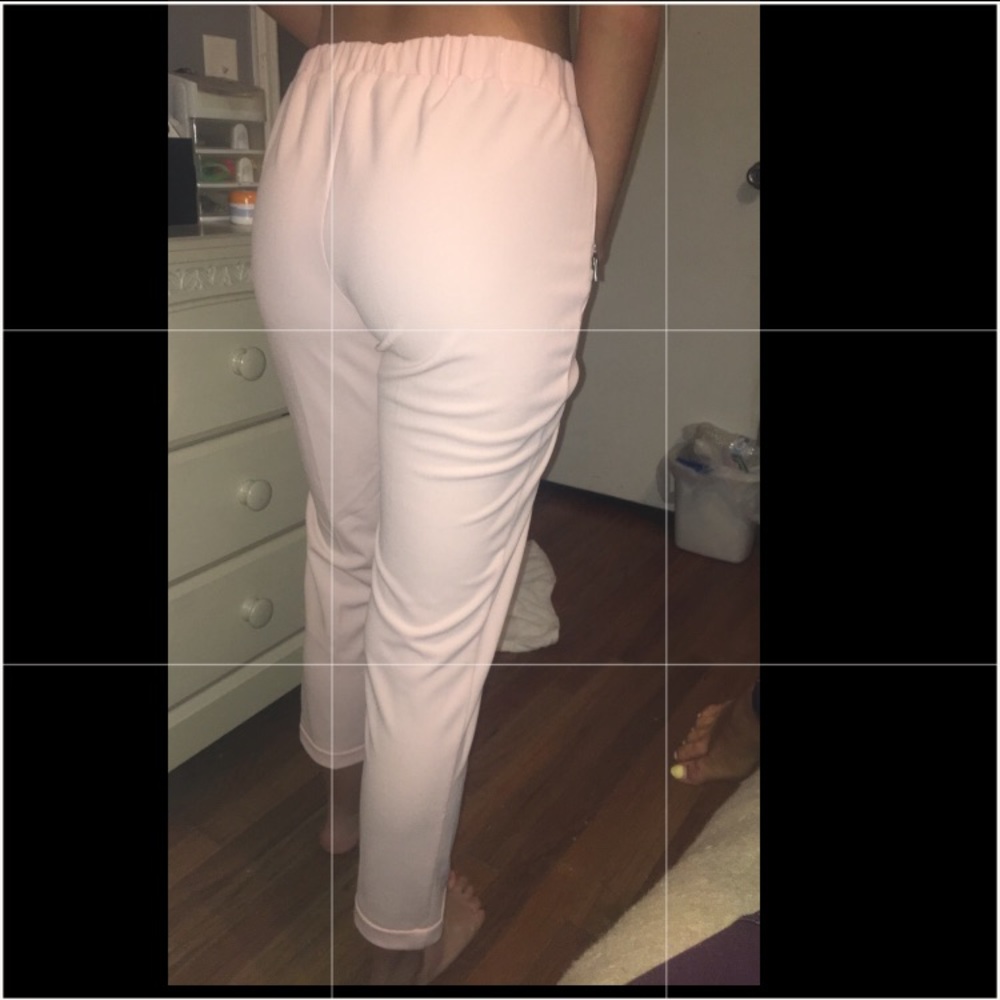 Boho blush pink pant